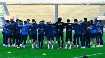 تدريب الزمالك على ملعب مباراة كايزر تشيفز باستاد بيتر موكابا استعدادًا لمواجهة حاسمة 1
